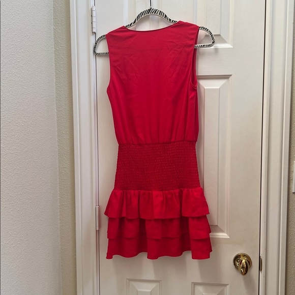 Sold Mercari Amanda Uprichard Red Chantel Dress small - Picture 4 of 6